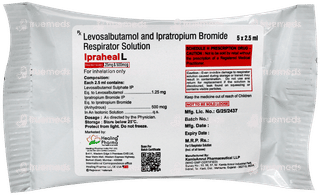 Ipraheal L 2.5Ml Pack Of 5 Respules